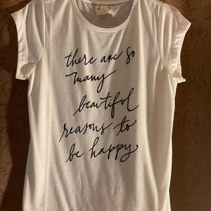 Brand new T shirt. Never worn. Size Medium. Super soft. It’s so meaningful.